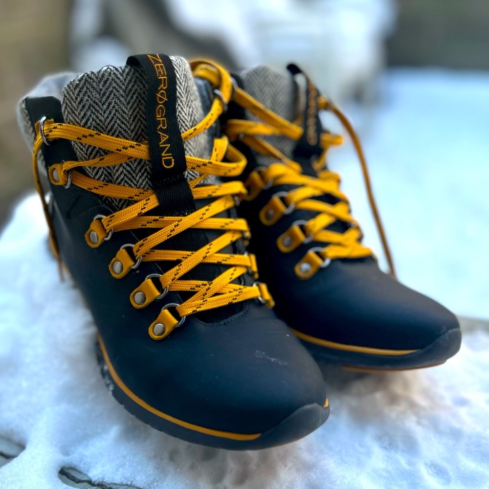 Cole Haan waterproof ankle boots. Lightly worn, good condition.
